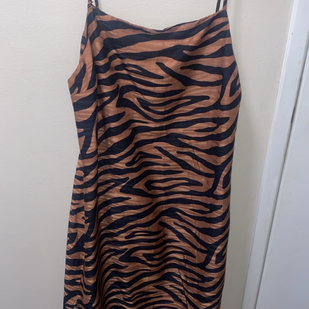 Gianni Bini Animal Print Dress size L